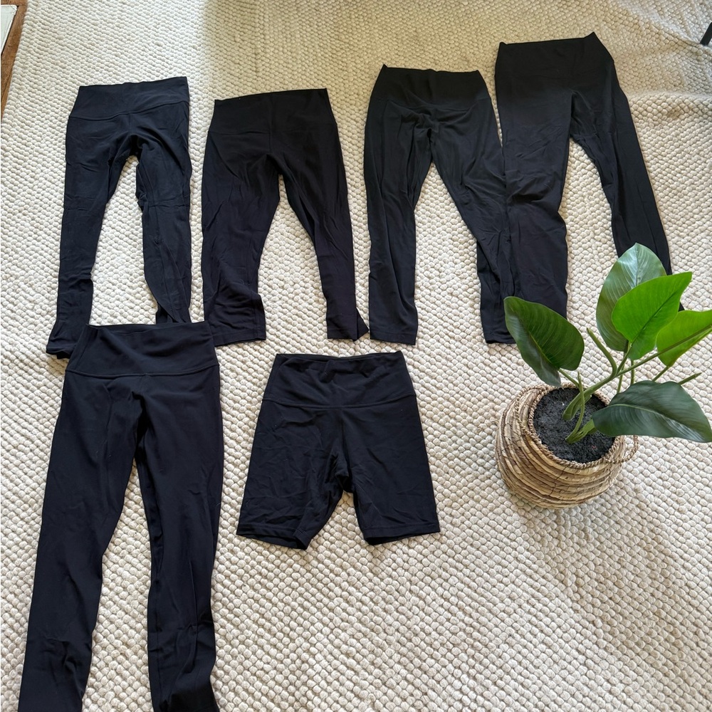 lululemon athletica Kids Black Leggings Collection